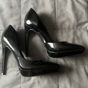 Gorgeous black Steve Madden patent leather stilettos